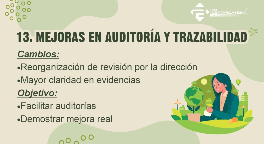 MEJORAS EN LA AUDITORIA